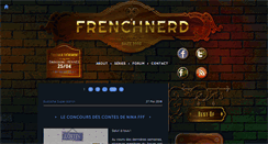 Desktop Screenshot of frenchnerd.com